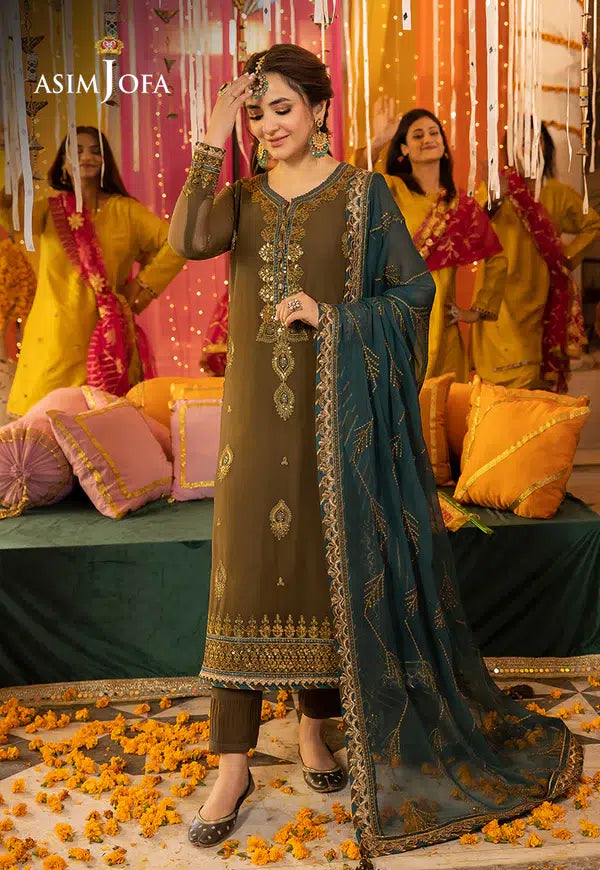 Asim Jofa | Dastaan Collection 24 | AJDA-16 -  Asim Jofa Formal - Original Designer Dress - House of Maryam