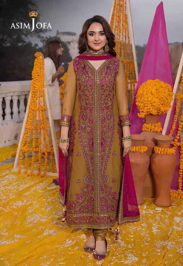 Asim Jofa | Dastaan Collection 24 | AJDA-22 -  Asim Jofa Formal - Original Designer Dress - House of Maryam
