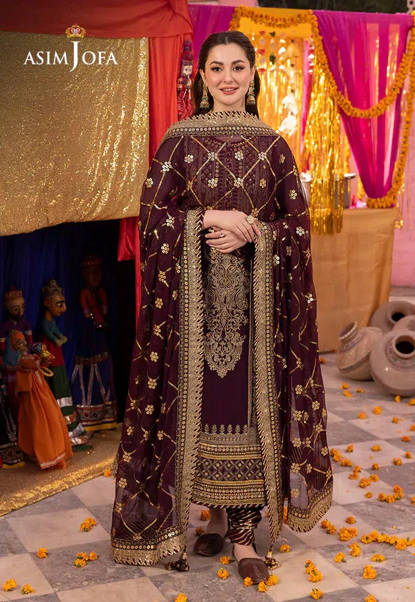 Asim Jofa | Dastaan Collection 24 | AJDA-21 -  Asim Jofa Formal - Original Designer Dress - House of Maryam