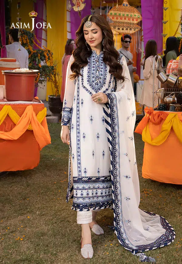 Asim Jofa | Dastaan Collection 24 | AJDA-06 -  Asim Jofa  - Original Designer Dress - House of Maryam