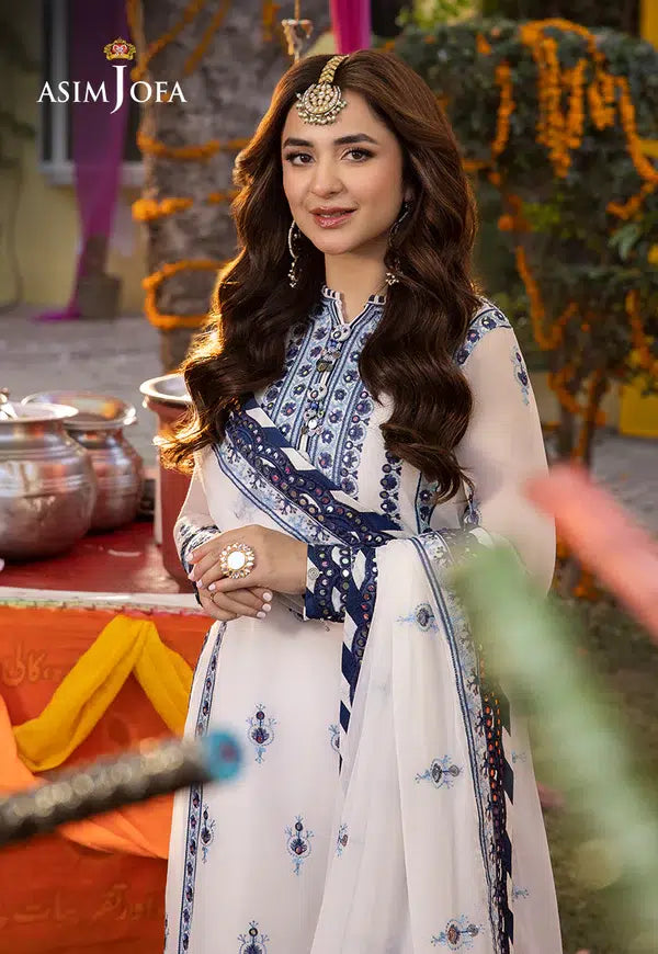 Asim Jofa | Dastaan Collection 24 | AJDA-06 -  Asim Jofa  - Original Designer Dress - House of Maryam