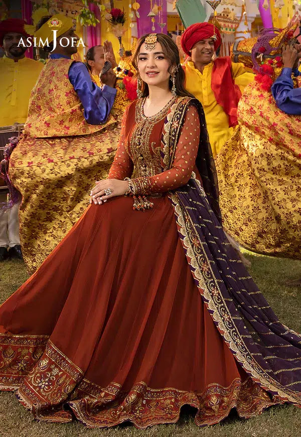 Asim Jofa | Dastaan Collection 24 | AJDA-19 -  Asim Jofa Formal - Original Designer Dress - House of Maryam