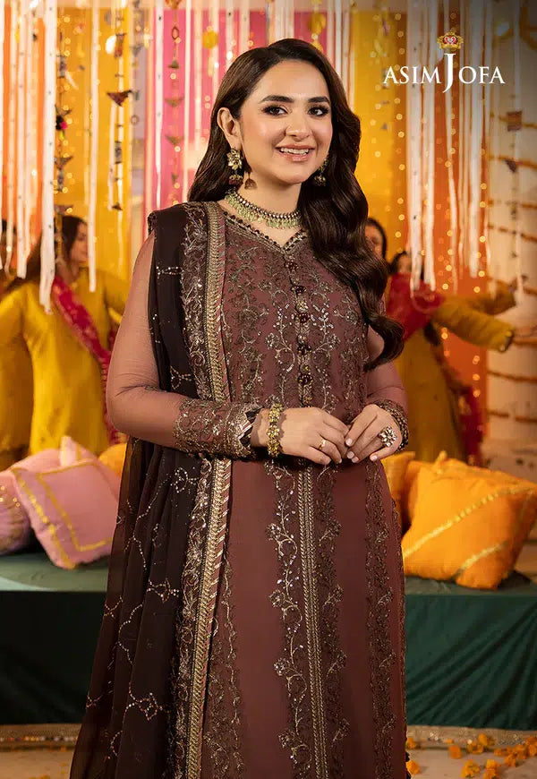 Asim Jofa | Dastaan Collection 24 | AJDA-14 -  Asim Jofa Formal - Original Designer Dress - House of Maryam