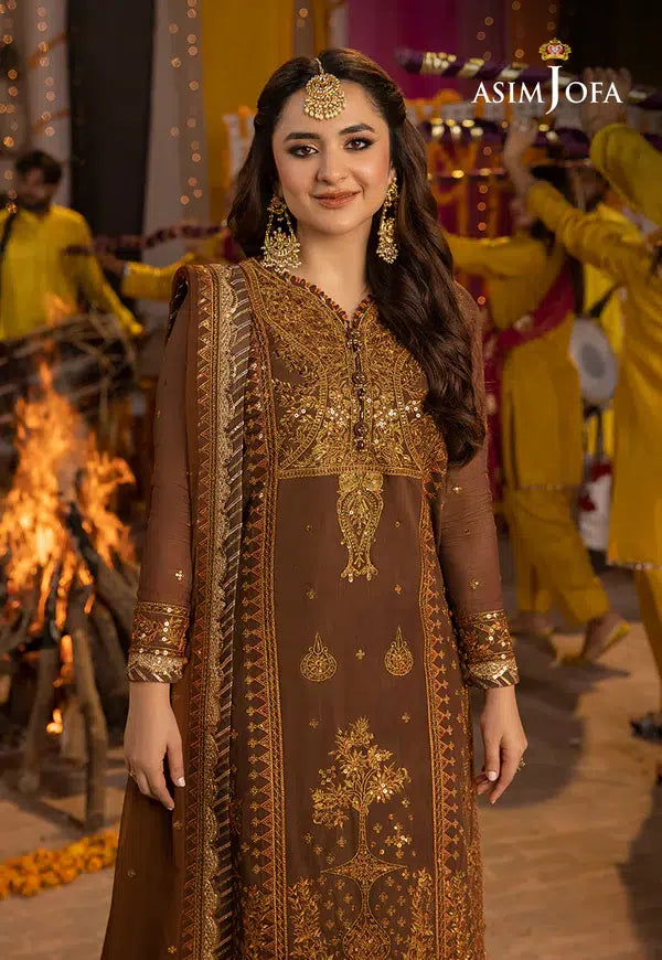 Asim Jofa | Dastaan Collection 24 | AJDA-11 -  Asim Jofa Formal - Original Designer Dress - House of Maryam