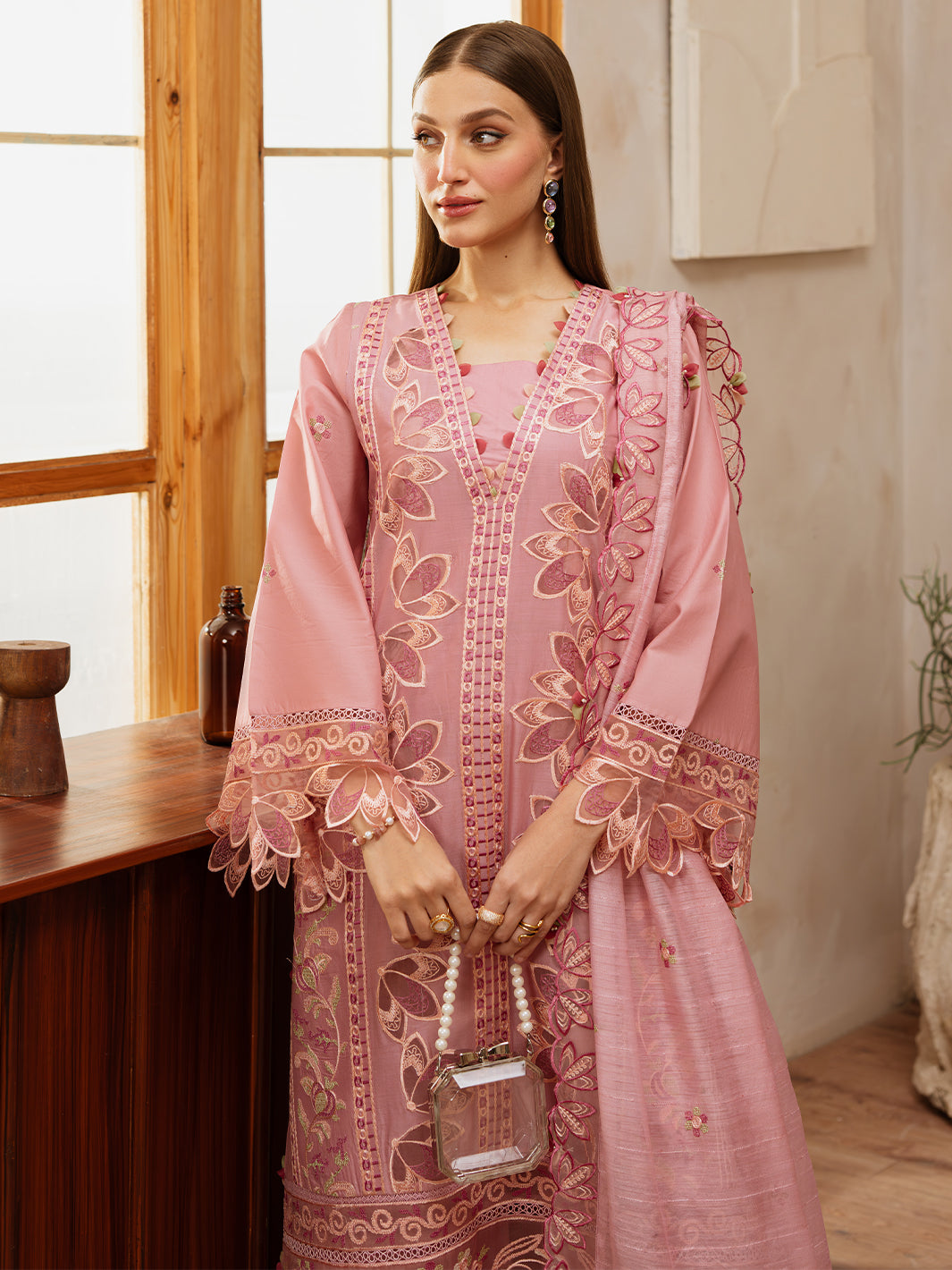 Mahnur | Florence Luxury Lawn 25 | AZMEY -  Mahnur Ladies Clothes - Original Designer Dress - House of Maryam