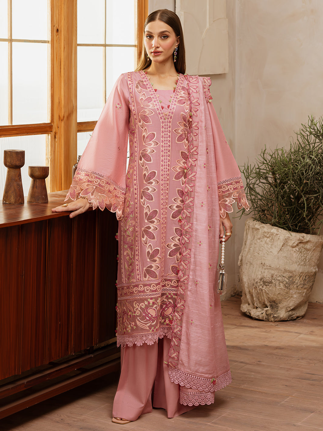 Mahnur | Florence Luxury Lawn 25 | AZMEY -  Mahnur Ladies Clothes - Original Designer Dress - House of Maryam