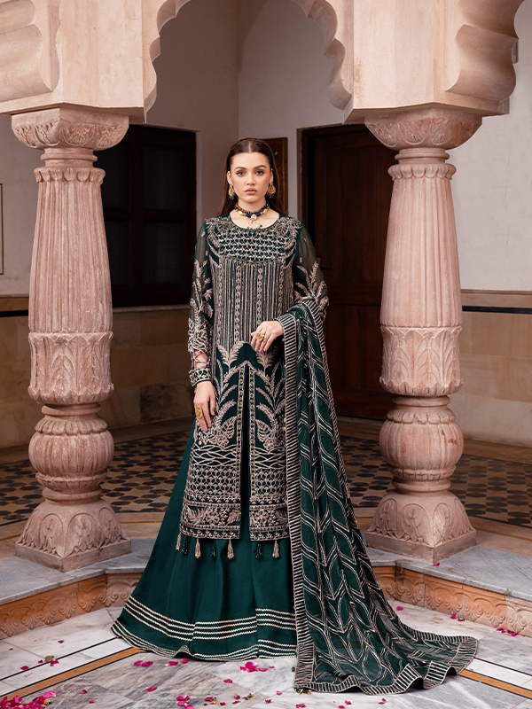 Zebtan | Zeenat Collection Vol 19 | ZN-02 -  Zebtan Luxury - Original Designer Dress - House of Maryam