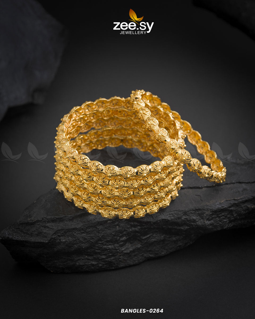 Bangles-0264 -  Zeesy Bangles - Original Designer Dress - House of Maryam