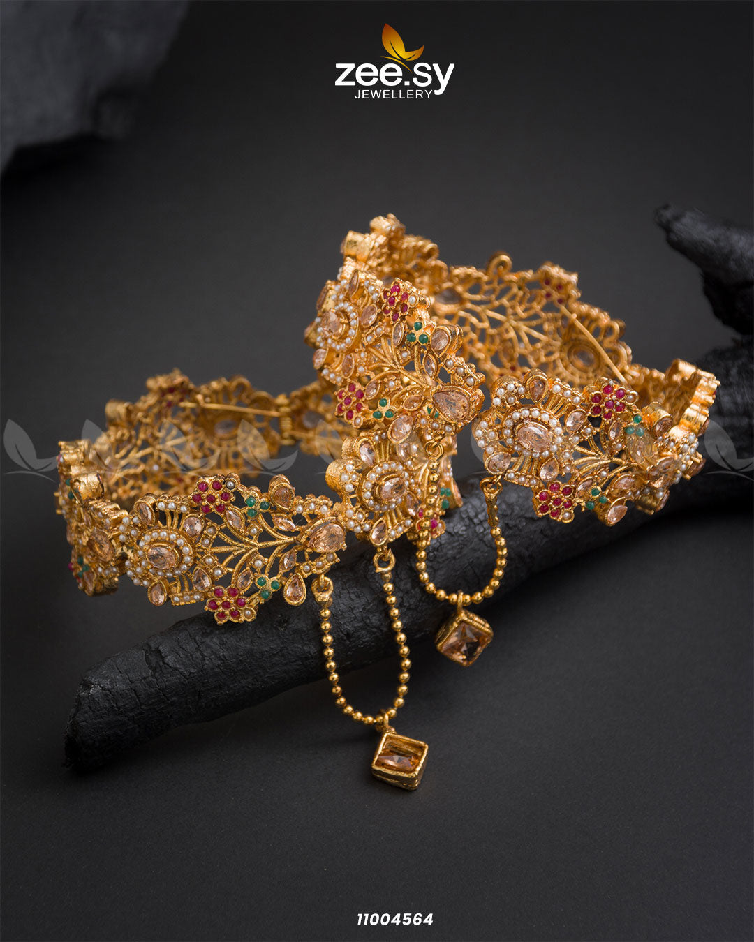 Bangles-0340 -  Zeesy Bangles - Original Designer Dress - House of Maryam