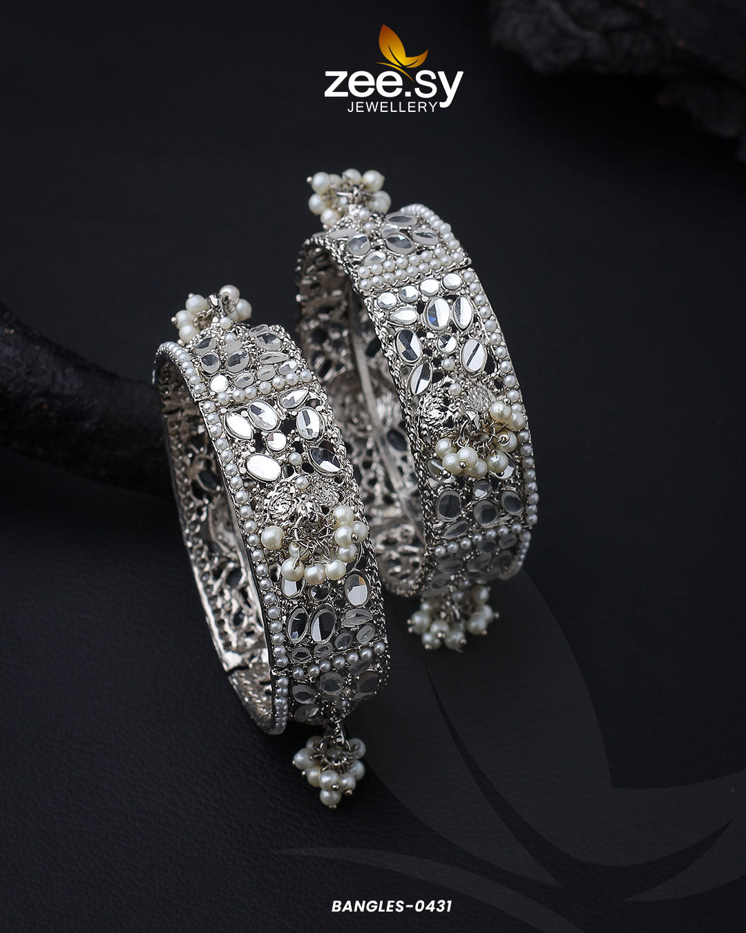 Bangles-0431 -  Zeesy Bangles - Original Designer Dress - House of Maryam