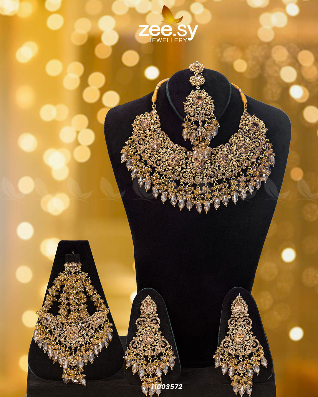 Bridal-0205 -  Zeesy Bridal Set - Original Designer Dress - House of Maryam