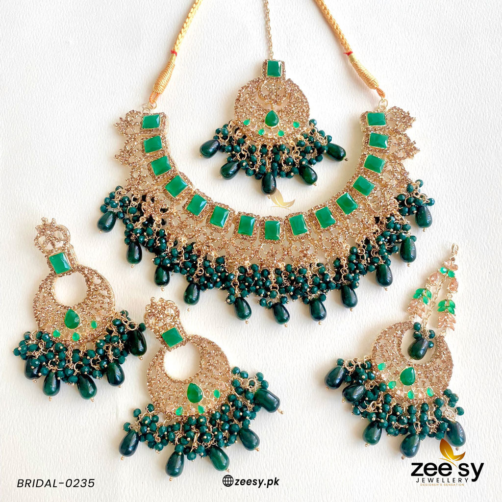 Bridal-0235 -  Zeesy Bridal Set - Original Designer Dress - House of Maryam