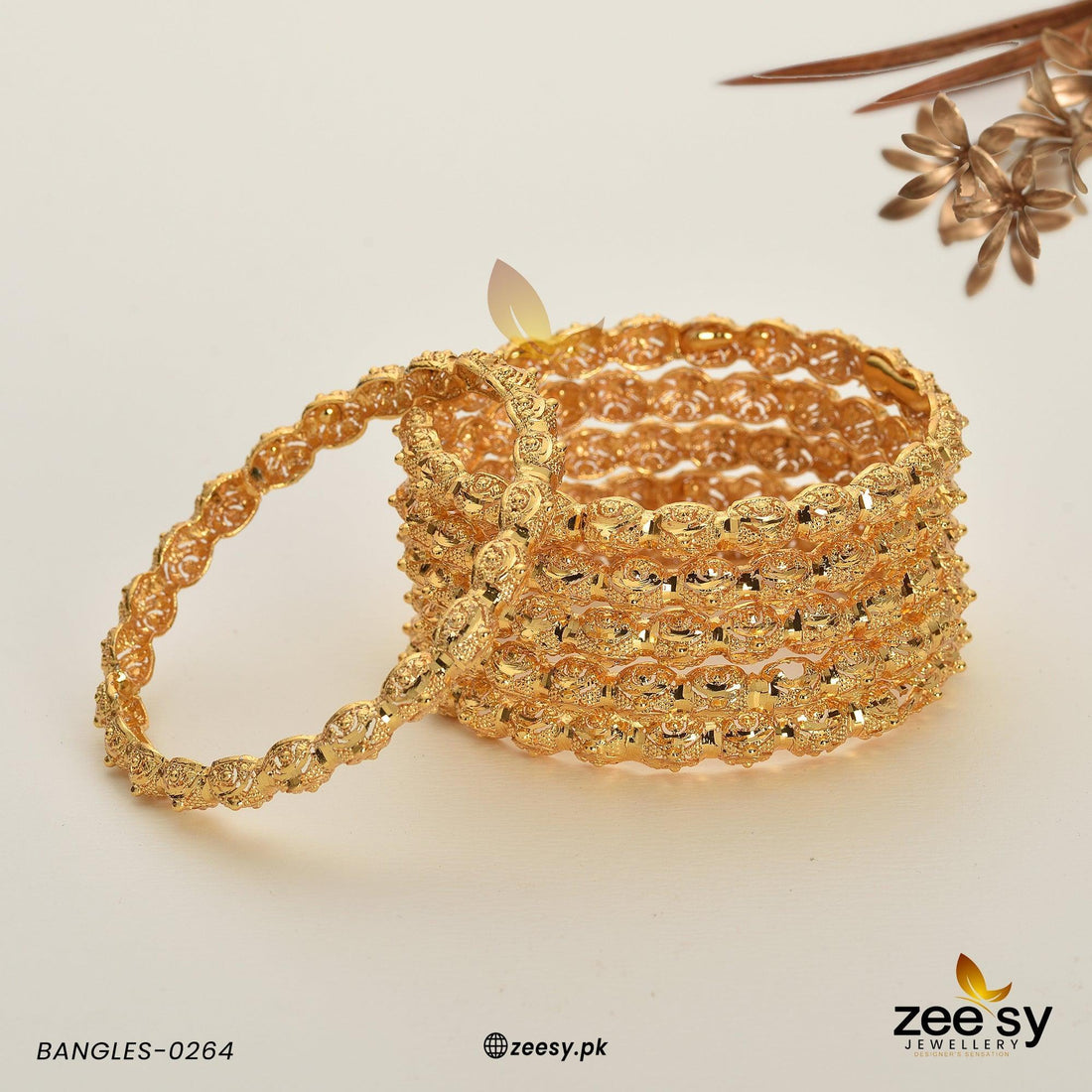 Bangles-0264 -  Zeesy Bangles - Original Designer Dress - House of Maryam