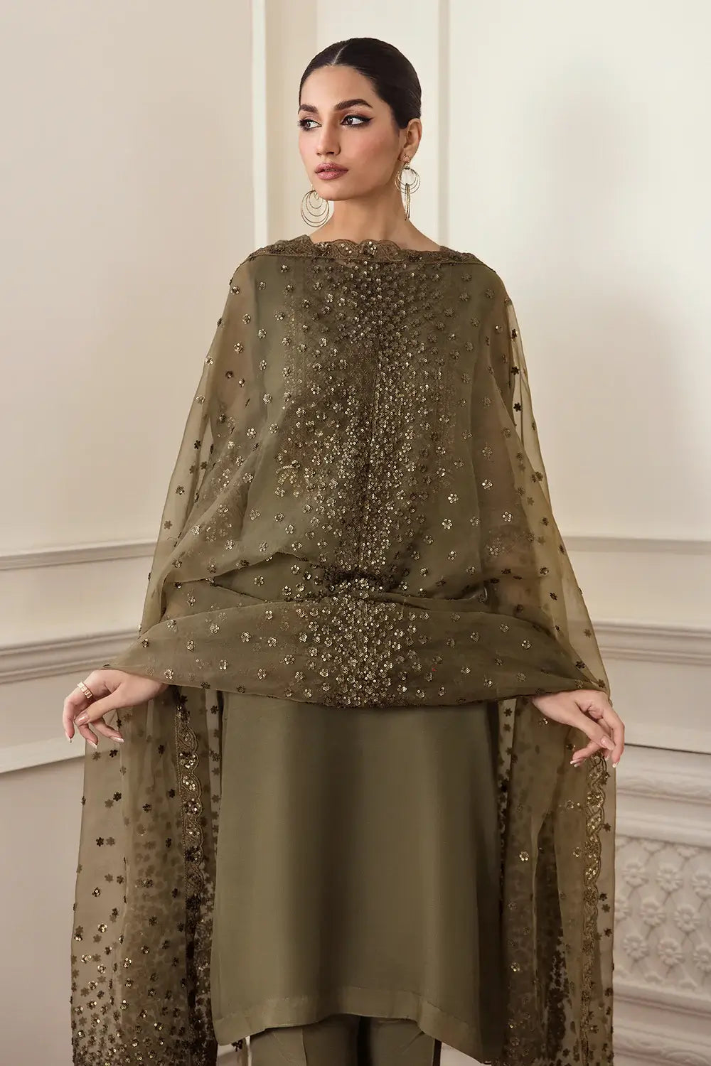 Baroque | Formals Collection | UF-295 -  Baroque Formal - Original Designer Dress - House of Maryam
