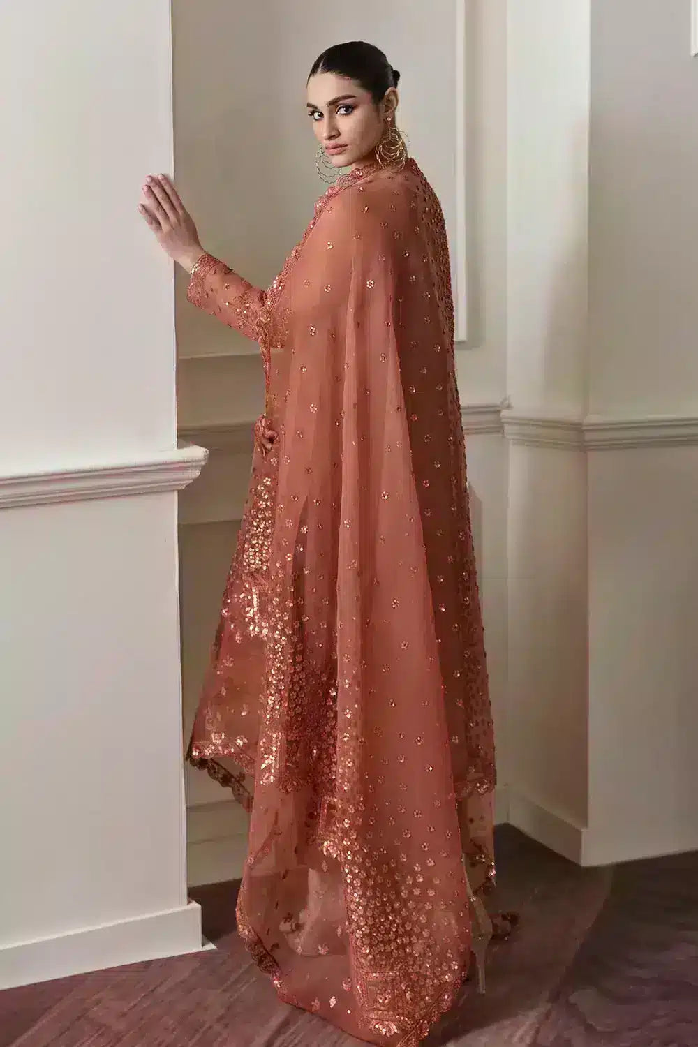Baroque | Formals Collection | UF-296 -  Baroque Formal - Original Designer Dress - House of Maryam