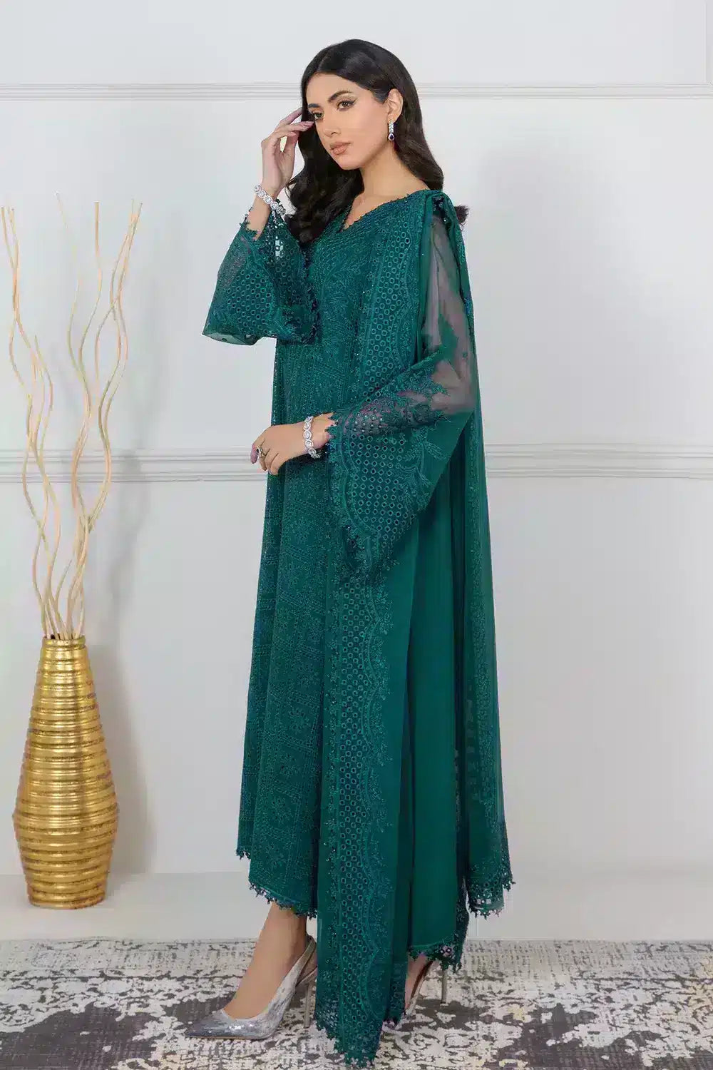 Baroque | Formals Collection | UF-338 -  Baroque Formal - Original Designer Dress - House of Maryam