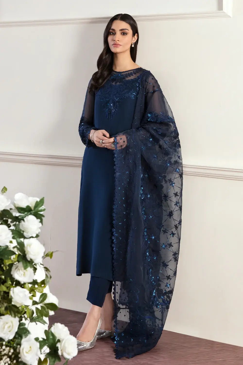 Baroque | Formals Collection | UF-292 -  Baroque Formal - Original Designer Dress - House of Maryam