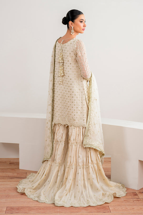 Baroque | Velvet Formals | CHIFFON UF-687 -  Baroque Ladies Clothes - Original Designer Dress - House of Maryam