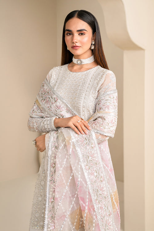 Baroque | Velvet Formals | CHIFFON UF-623 -  Baroque Ladies Clothes - Original Designer Dress - House of Maryam