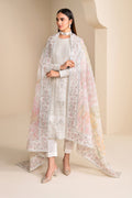 Baroque | Velvet Formals | CHIFFON UF-623 -  Baroque Ladies Clothes - Original Designer Dress - House of Maryam