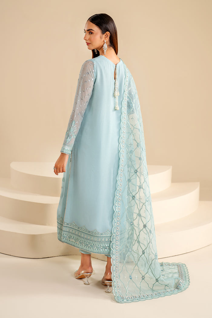 Baroque | Velvet Formals | CHIFFON UF-624 -  Baroque Ladies Clothes - Original Designer Dress - House of Maryam