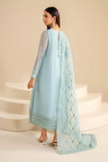 Baroque | Velvet Formals | CHIFFON UF-624 -  Baroque Ladies Clothes - Original Designer Dress - House of Maryam