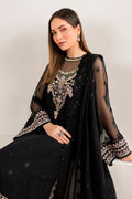 Baroque | Velvet Formals | CHIFFON UF-679 -  Baroque Ladies Clothes - Original Designer Dress - House of Maryam