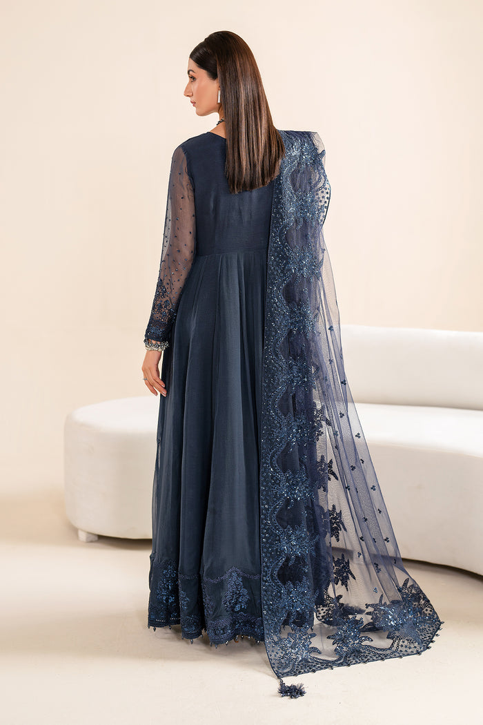Baroque | Velvet Formals | CHIFFON UF-617 -  Baroque Ladies Clothes - Original Designer Dress - House of Maryam