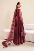 Baroque | Velvet Formals | CHIFFON UF-618 -  Baroque Ladies Clothes - Original Designer Dress - House of Maryam