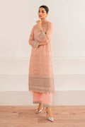 Baroque | Velvet Formals | CHIFFON UF-697 -  Baroque Ladies Clothes - Original Designer Dress - House of Maryam