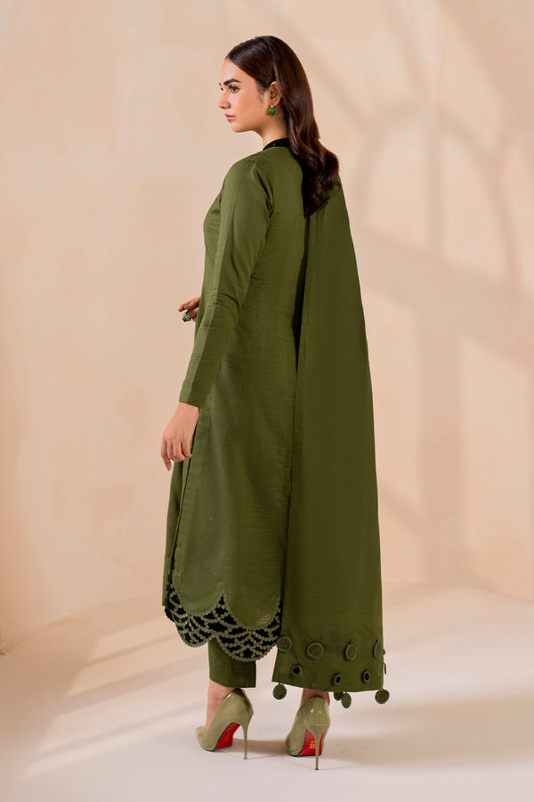 Baroque | Luxury Pret 24 | KHADDAR PR-1007 -  Baroque Ladies Clothes - Original Designer Dress - House of Maryam