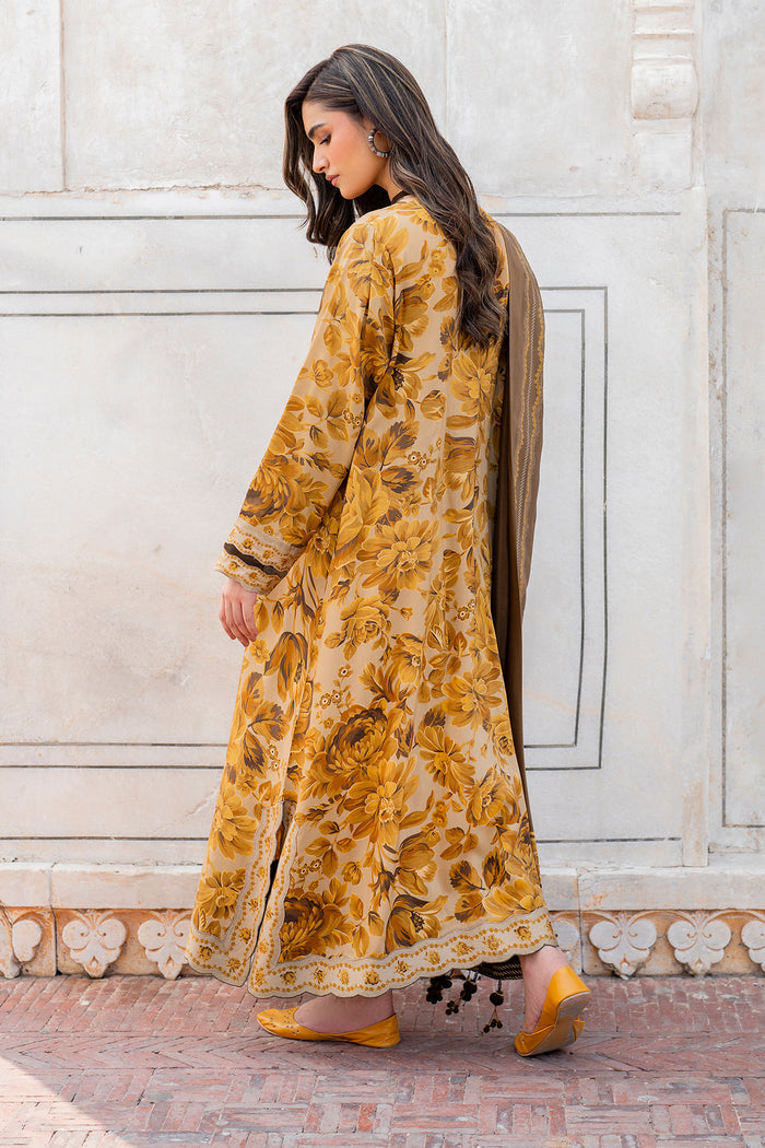 Baroque | Luxury Pret 24 | VISCOSE UF-737 -  Baroque Ladies Clothes - Original Designer Dress - House of Maryam