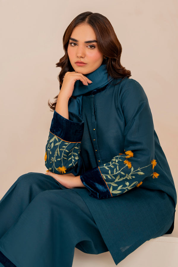 Baroque | Luxury Pret 24 | KHADDAR PR-999 -  Baroque Ladies Clothes - Original Designer Dress - House of Maryam
