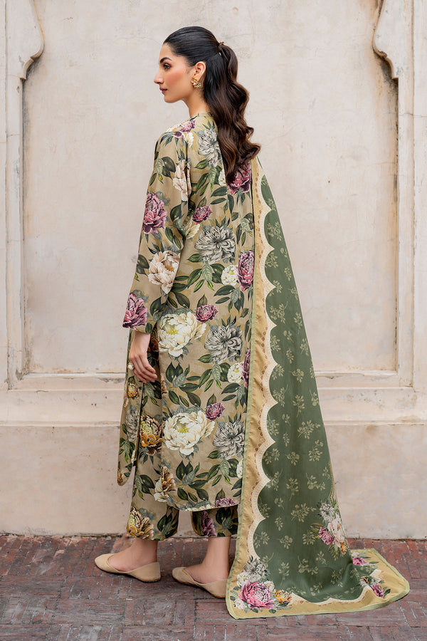 Baroque | Luxury Pret 24 | VISCOSE UF-729 -  Baroque Ladies Clothes - Original Designer Dress - House of Maryam