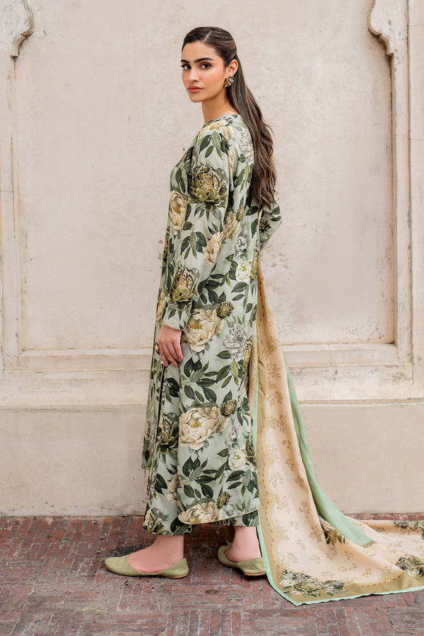 Baroque | Luxury Pret 24 | VISCOSE UF-728 -  Baroque Ladies Clothes - Original Designer Dress - House of Maryam