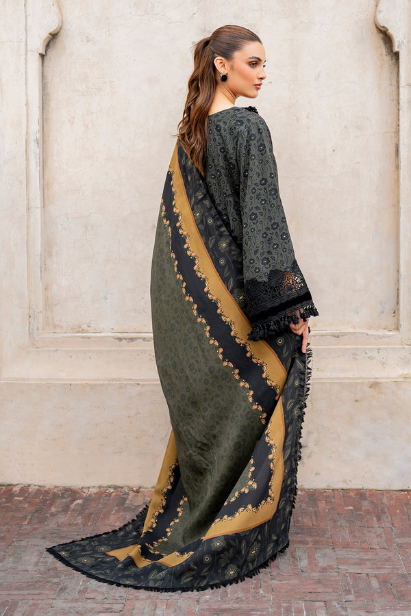 Baroque | Luxury Pret 24 | VISCOSE UF-727 -  Baroque Ladies Clothes - Original Designer Dress - House of Maryam