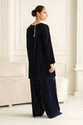 Baroque | Luxury Pret 24 | VELVET SUIT PR-1012 -  Baroque Ladies Clothes - Original Designer Dress - House of Maryam