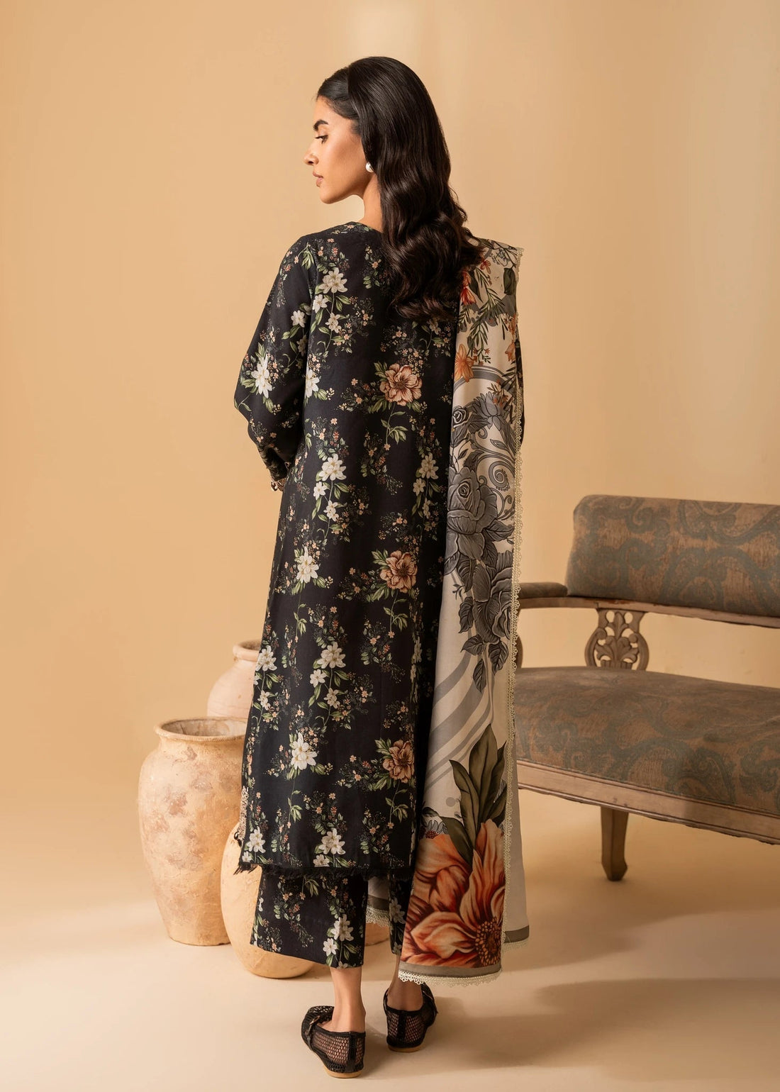 Nureh | Shades of Winter | ELARA (AZ-01) -  Nureh Ladies Clothes - Original Designer Dress - House of Maryam