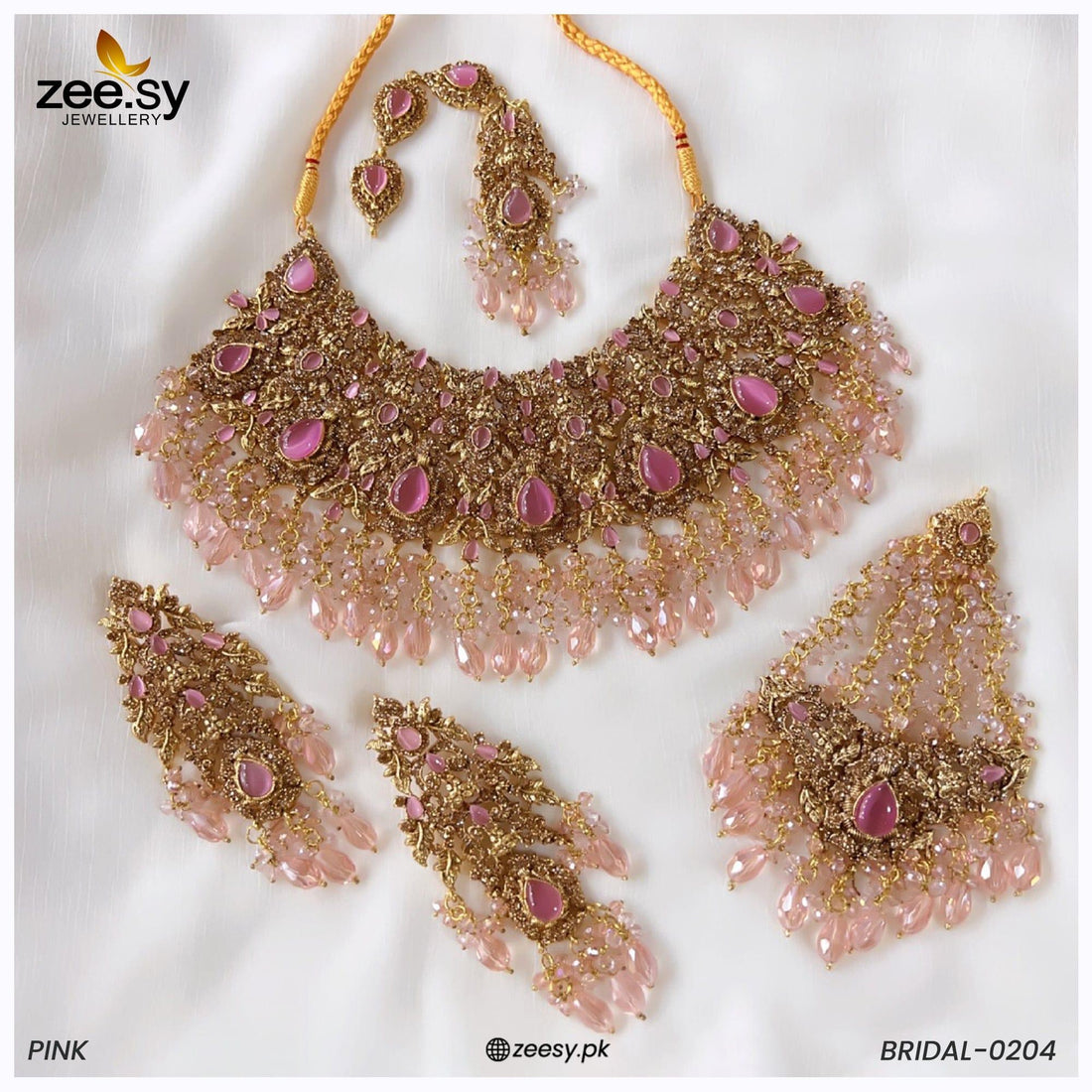 Bridal-0204 -  Zeesy Bridal Set - Original Designer Dress - House of Maryam