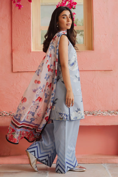 Zara Shahjahn | Coco Prints 24 | D4 -  Zara Shahjahan Casuals - Original Designer Dress - House of Maryam