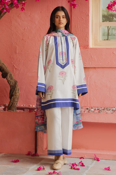 Zara Shahjahn | Coco Prints 24 | D5 -  Zara Shahjahan Casuals - Original Designer Dress - House of Maryam