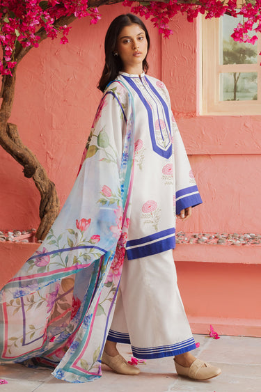 Zara Shahjahn | Coco Prints 24 | D5 -  Zara Shahjahan Casuals - Original Designer Dress - House of Maryam
