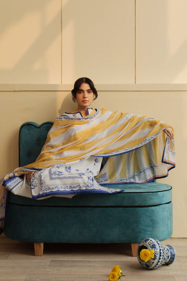 Zara Shahjahn | Coco Prints 24 | D6 -  Zara Shahjahan Casuals - Original Designer Dress - House of Maryam