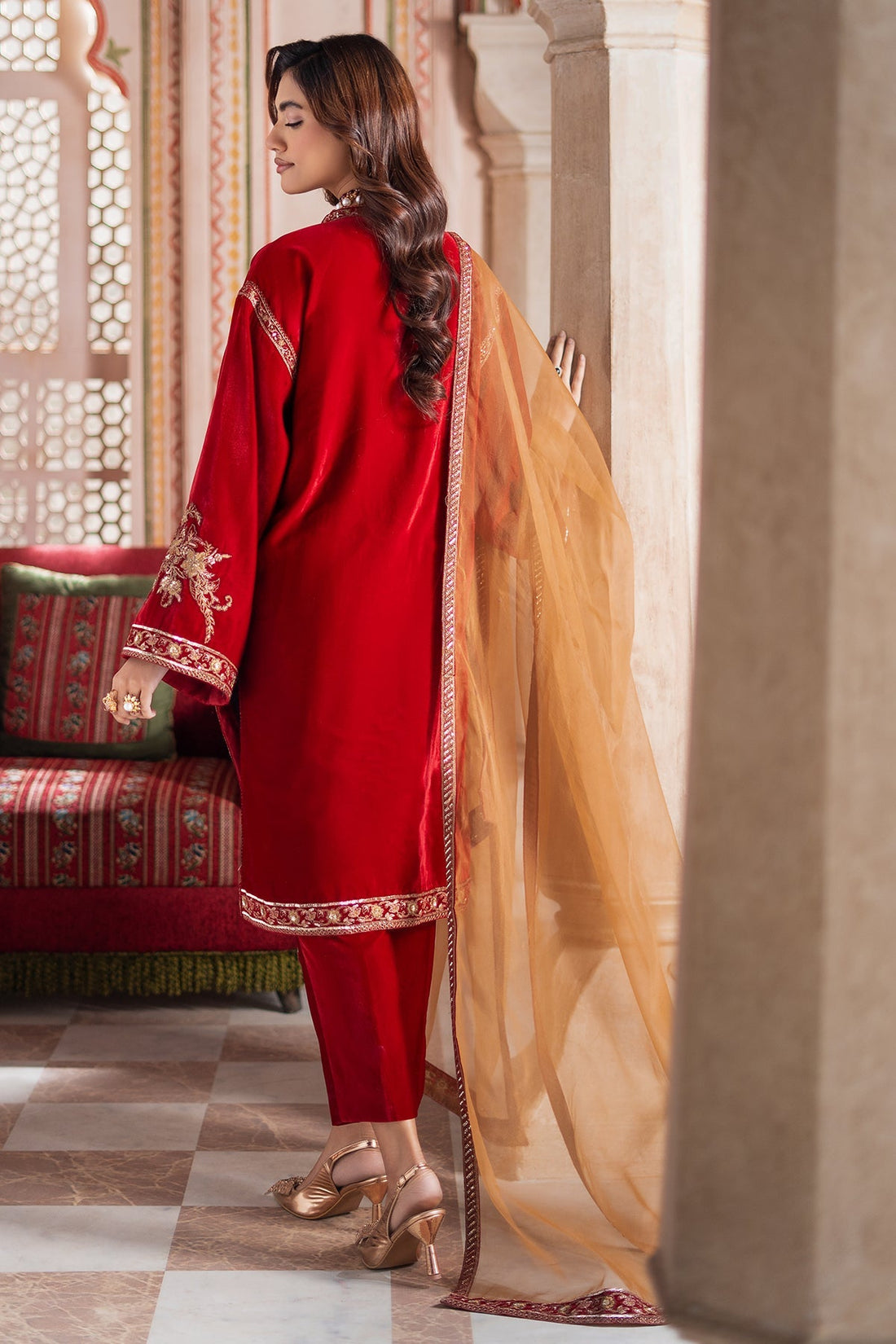 Charizma | Signora Velvet |  CVT4-17 -  Charizma Ladies Clothes - Original Designer Dress - House of Maryam