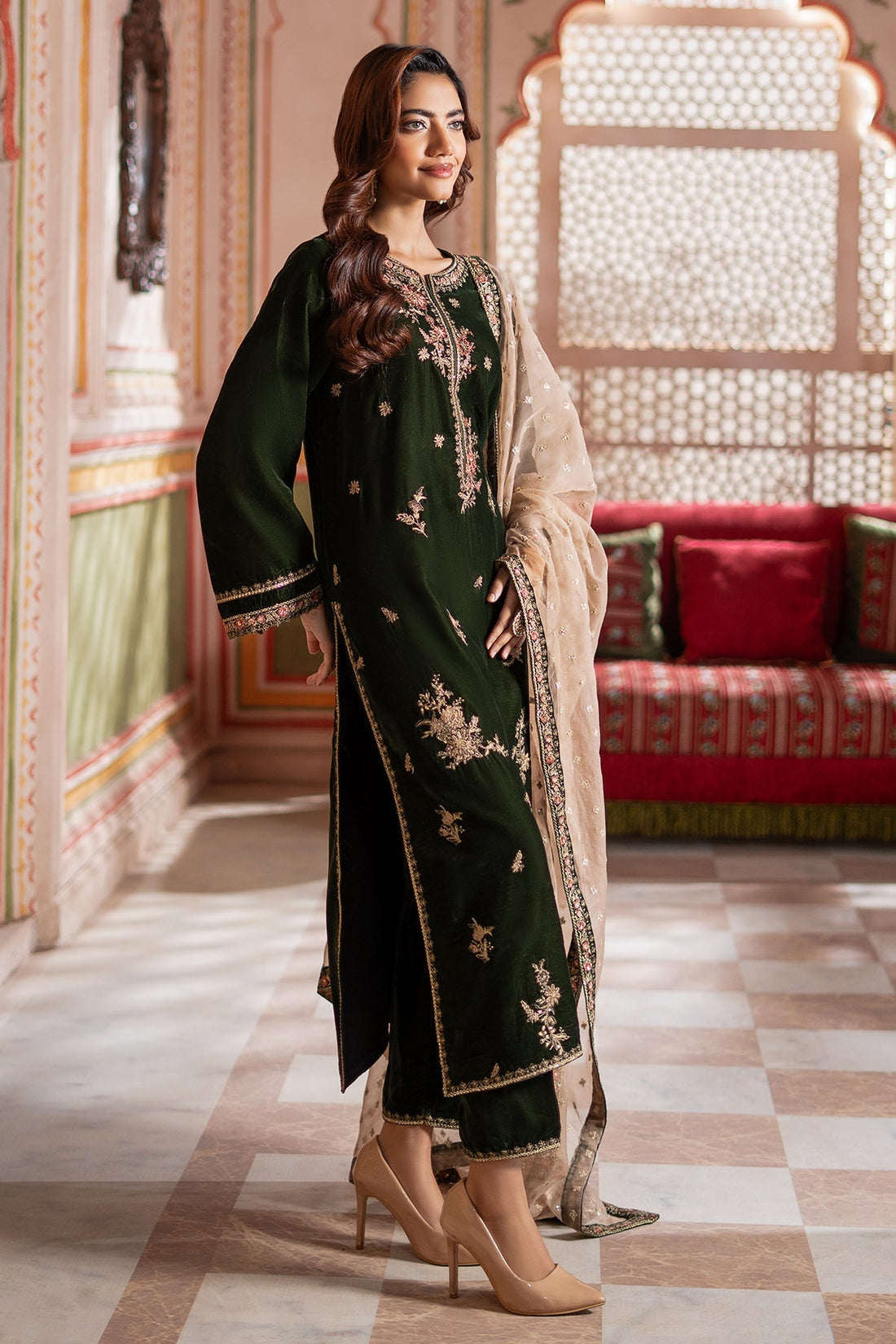 Charizma | Signora Velvet | CVT4-16 -  Charizma Ladies Clothes - Original Designer Dress - House of Maryam