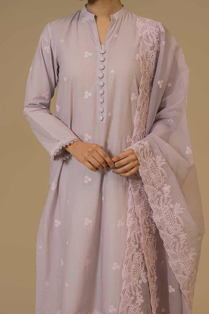 Cross Stitch | Eid Collection | IRIS WHISPER -  Cross Stitch Luxury - Original Designer Dress - House of Maryam