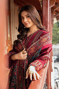 Maria B | Winter Luxe 24 | Velvet DL-1210 -  Maria B Ladies Clothes - Original Designer Dress - House of Maryam