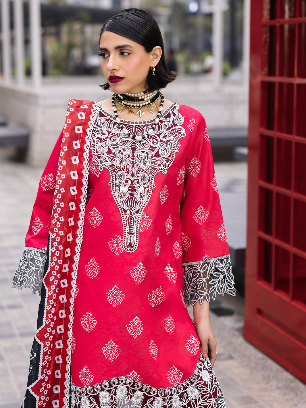 Mahnur | Broadway Luxury Lawn 25 | Azelea -  Mahnur Ladies Clothes - Original Designer Dress - House of Maryam