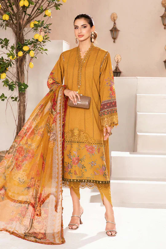 Maria.B | M Print Eid Edit | MPT-2202-A -  Maria B Luxury - Original Designer Dress - House of Maryam