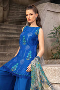 Maria B | M Prints Fall Edit 24 | MPT-2303-A -  Maria B Luxury - Original Designer Dress - House of Maryam